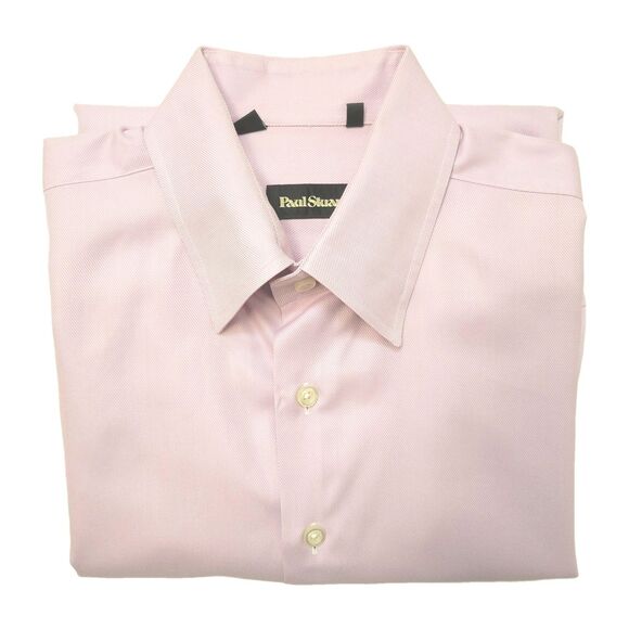 Paul Stuart Pink Button Down 100% Cotton Size L Mens Shirt Canada - Picture 1 of 7